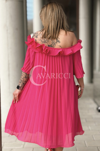 DIORKA Kleid in Fuchsia – Große Größen | Cavaricci.de