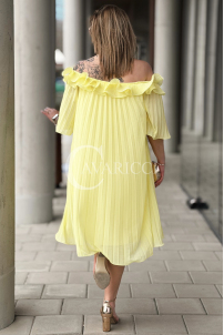 DIORKA Kleid in Gelb – Große Größen | Cavaricci.de