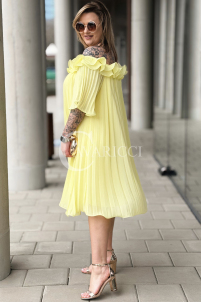 DIORKA Kleid in Gelb – Große Größen | Cavaricci.de