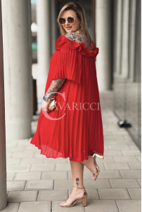 DIORKA Kleid in Rot – Große Größen | Cavaricci.de