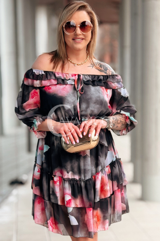 ELISABETH Kleid in Schwarz – Große Größen | Cavaricci.de