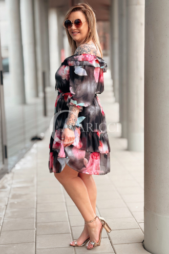 ELISABETH Kleid in Schwarz – Große Größen | Cavaricci.de