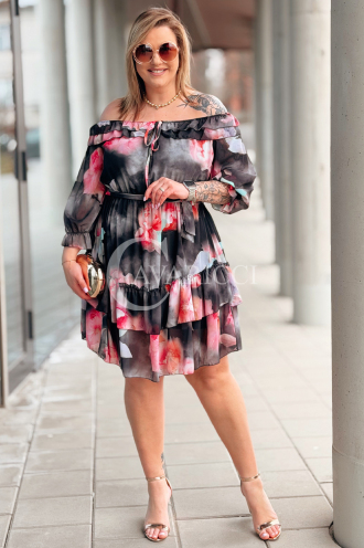 ELISABETH Kleid in Schwarz – Große Größen | Cavaricci.de