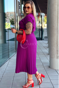 FILBERTA Kleid in Purpur – Große Größen | Cavaricci.de
