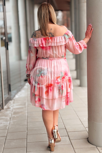 ELISABETH Kleid in Fuchsia – Große Größen | Cavaricci.de