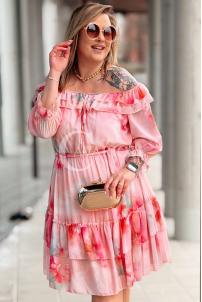 ELISABETH Kleid in Fuchsia – Große Größen | Cavaricci.de