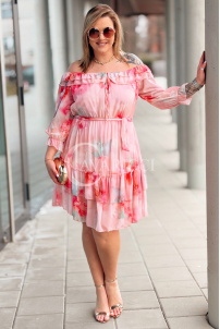 ELISABETH Kleid in Fuchsia – Große Größen | Cavaricci.de