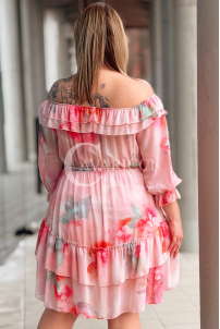 ELISABETH Kleid in Fuchsia – Große Größen | Cavaricci.de