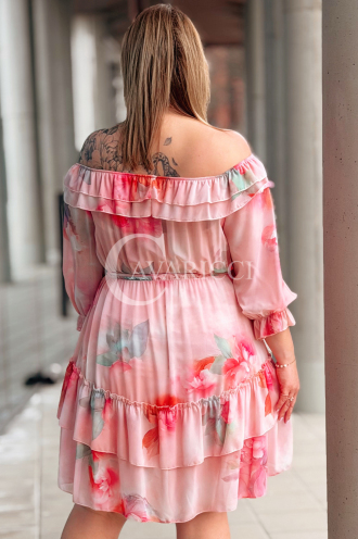 ELISABETH Kleid in Fuchsia – Große Größen | Cavaricci.de