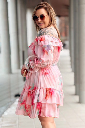 ELISABETH Kleid in Fuchsia – Große Größen | Cavaricci.de