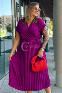 FILBERTA Kleid in Purpur – Große Größen | Cavaricci.de