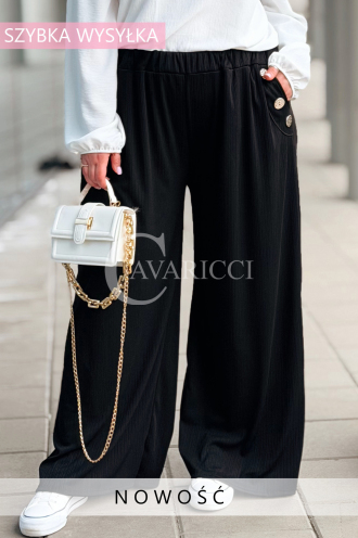 ZINERVA Hose in Schwarz – Große Größen | Cavaricci.de
