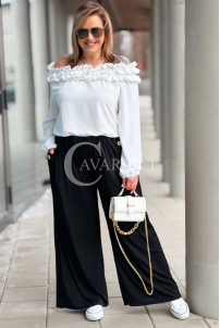 ZINERVA Hose in Schwarz – Große Größen | Cavaricci.de