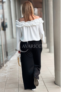 ZINERVA Hose in Schwarz – Große Größen | Cavaricci.de