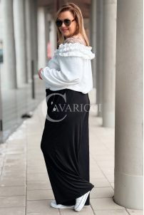 ZINERVA Hose in Schwarz – Große Größen | Cavaricci.de
