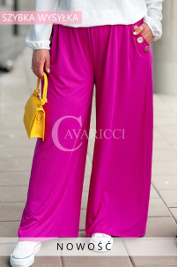 ZINERVA Hose in Fuchsia – Große Größen | Cavaricci.de
