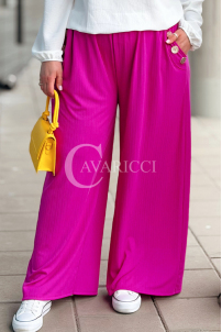 ZINERVA Hose in Fuchsia – Große Größen | Cavaricci.de