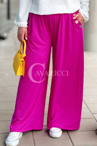 ZINERVA Hose in Fuchsia – Große Größen | Cavaricci.de