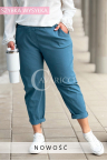 Spodnie ZANELLA – Mistrzynie Wygody z Elastyczną Talią Plus Size Kolor Jeans