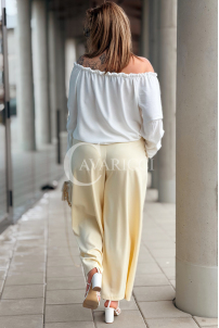 Hose in Bananengelb – Große Größen | Cavaricci.de