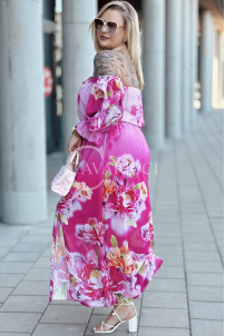 TAORMINA Kleid in Fuchsia – Große Größen | Cavaricci.de