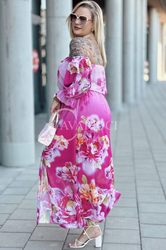 TAORMINA Kleid in Fuchsia – Große Größen | Cavaricci.de