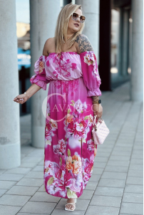 TAORMINA Kleid in Fuchsia – Große Größen | Cavaricci.de