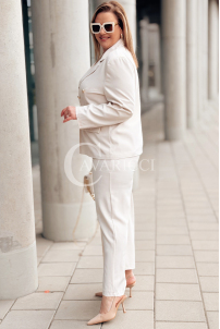 Hose in Beige – Große Größen | Cavaricci.de