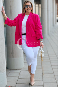 Hose in Fuchsia – Große Größen | Cavaricci.de