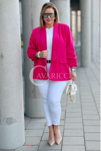 Hose in Fuchsia – Große Größen | Cavaricci.de