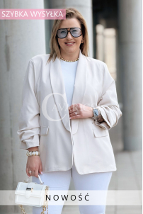 Hose in Beige – Große Größen | Cavaricci.de