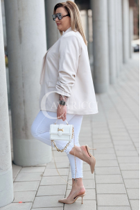 Hose in Beige – Große Größen | Cavaricci.de