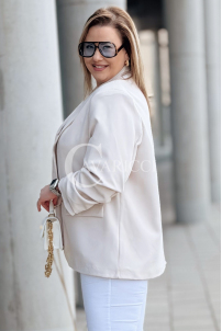 Hose in Beige – Große Größen | Cavaricci.de