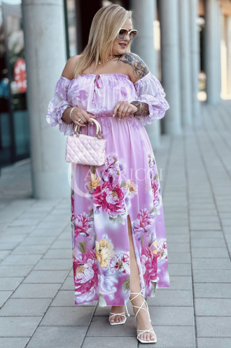 TAORMINA Kleid in Rosa – Große Größen | Cavaricci.de