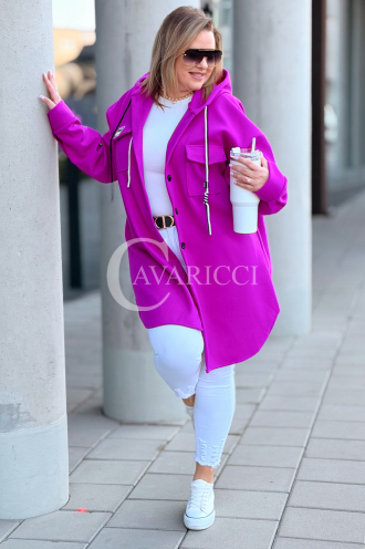 Kleid in Fuchsia – Große Größen | Cavaricci.de