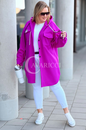 Kleid in Fuchsia – Große Größen | Cavaricci.de