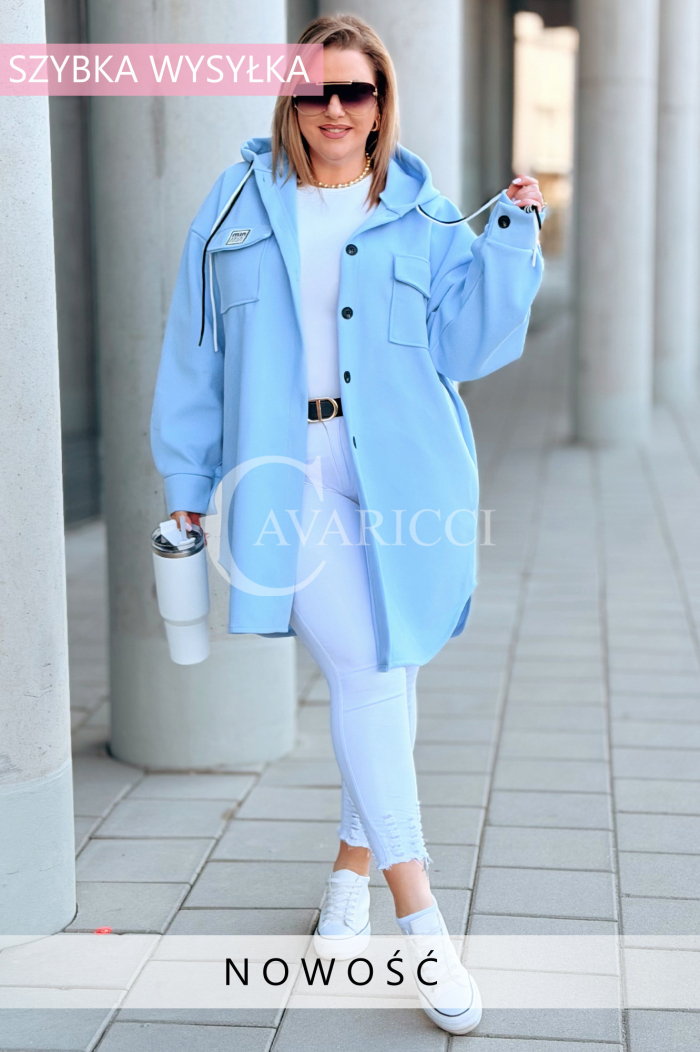 Kleid in Hellblau – Große Größen | Cavaricci.de