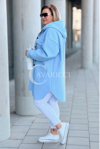 Kleid in Hellblau – Große Größen | Cavaricci.de