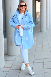 Kleid in Hellblau – Große Größen | Cavaricci.de