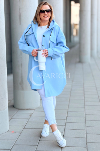 Kleid in Hellblau – Große Größen | Cavaricci.de