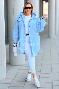 Kleid in Hellblau – Große Größen | Cavaricci.de