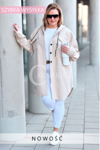 Kleid in Beige – Große Größen | Cavaricci.de