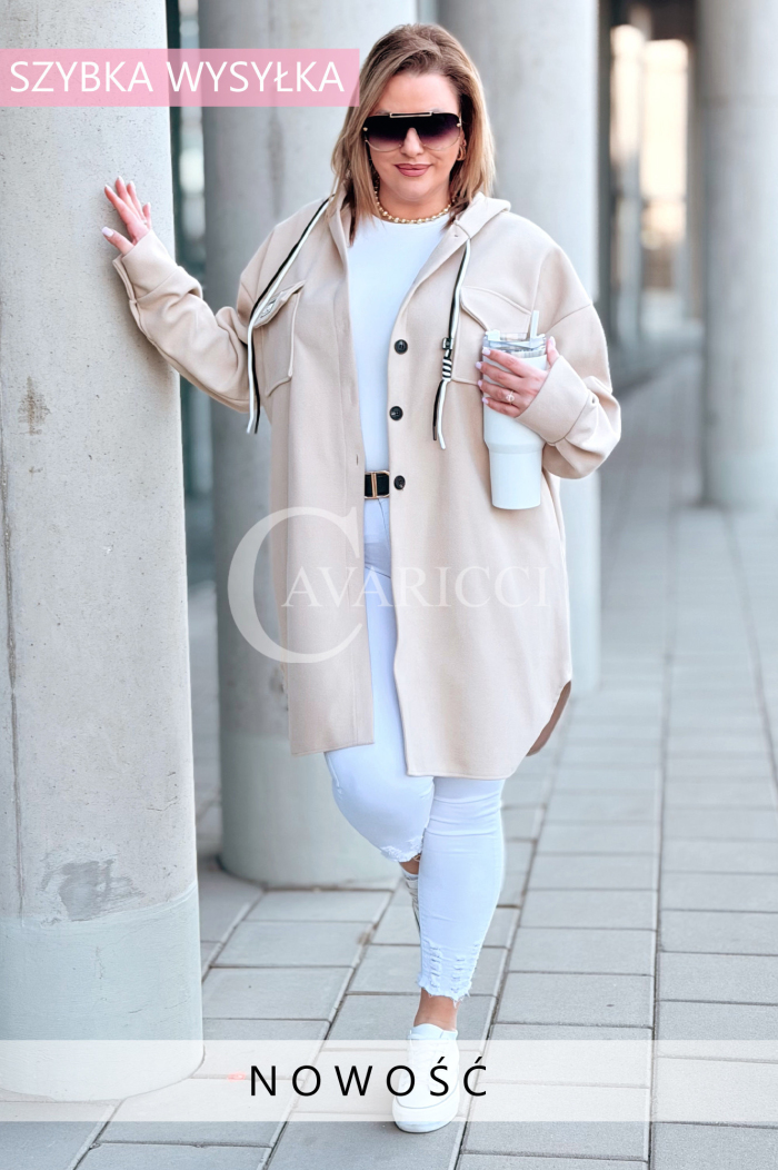 Kleid in Beige – Große Größen | Cavaricci.de