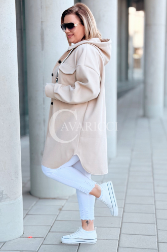 Kleid in Beige – Große Größen | Cavaricci.de
