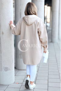 Kleid in Beige – Große Größen | Cavaricci.de