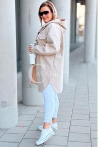 Kleid in Beige – Große Größen | Cavaricci.de