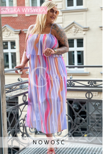 SAVONA Kleid in Flieder – Große Größen | Cavaricci.de