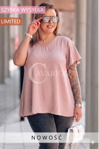Bluse in Rosa – Große Größen | Cavaricci.de