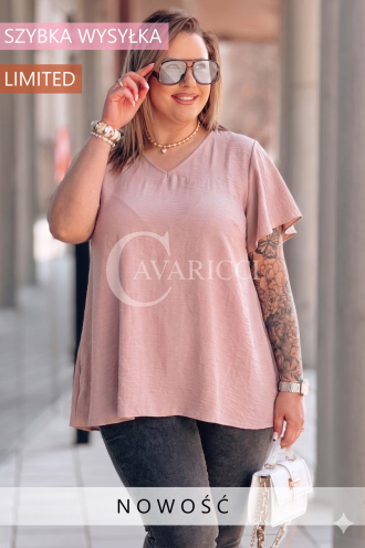 Bluse in Rosa – Große Größen | Cavaricci.de