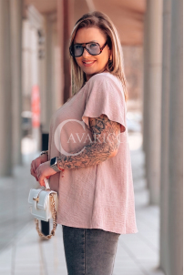 Bluse in Rosa – Große Größen | Cavaricci.de